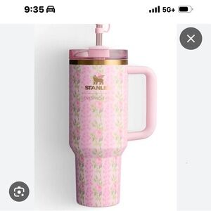 Love Shack Fancy Blooming Heirloom tumbler